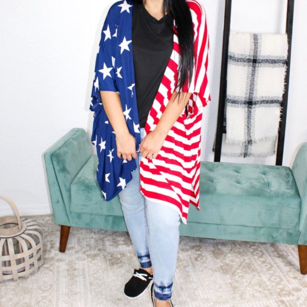 Stars and Stripes Kimono